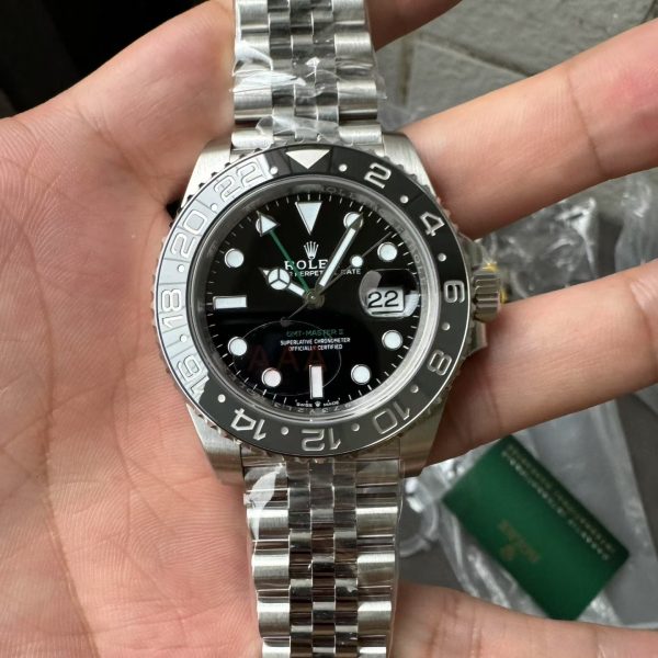 VS Factory Rolex GMT-Master II "Bruce Wayne"Jubilee Bracelet (m126710grnr-0003) 1:1 Super Clone - DD3285 Movement