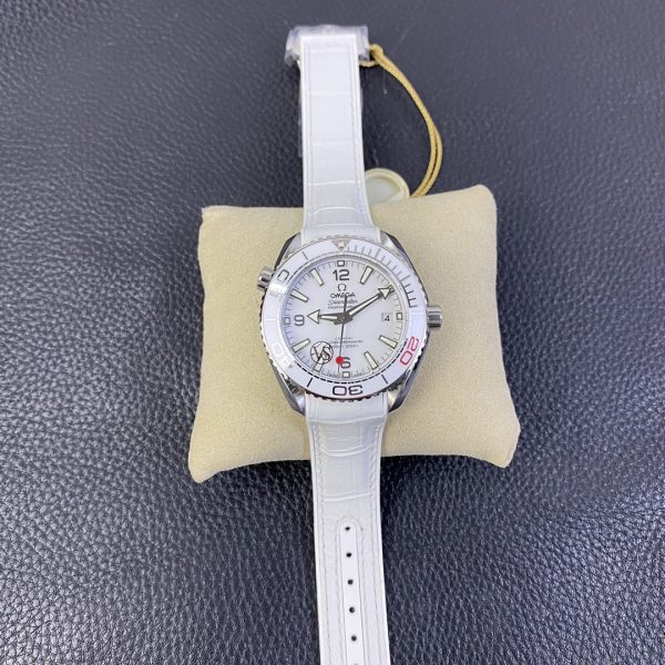 VS Factory Omega Seamaster Planet Ocean 600M "Tokyo 2020" White Dial Ceramic Bezel (522.33.40.20.04.001) 1:1 Super Clone - DD8800 Movement