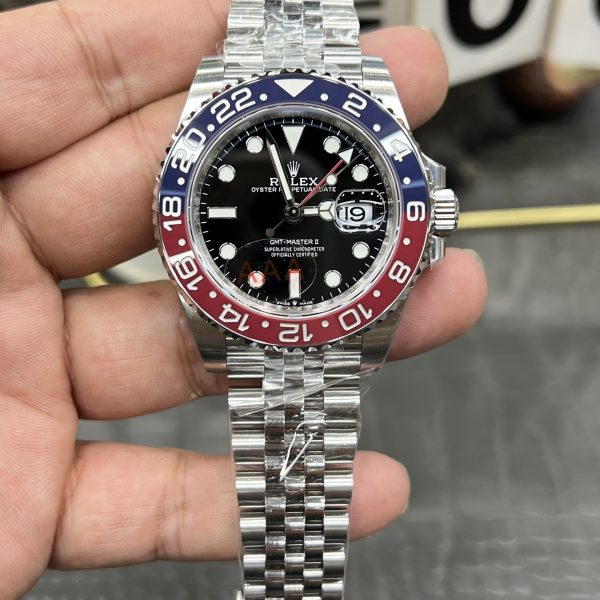 VS Factory Rolex GMT-Master II "Pepsi" Jubilee Bracelet (m126710blro-0001) 1:1 Super Clone - DD3285 Movement