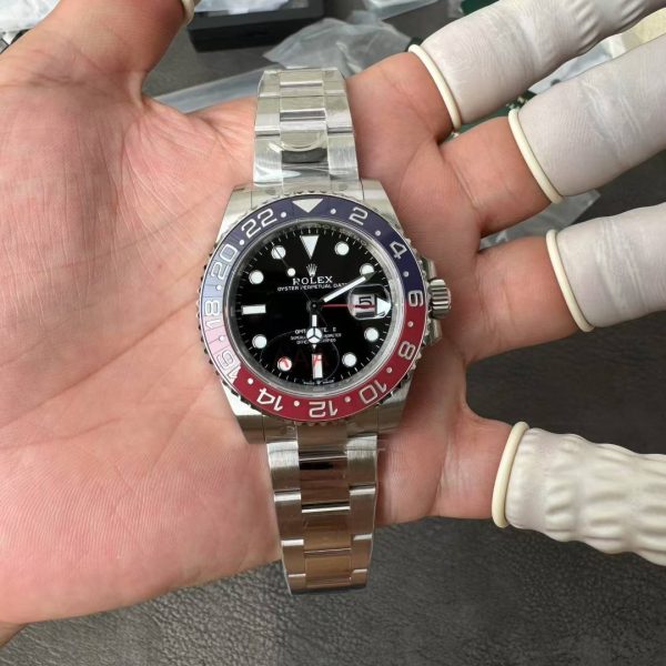 VS Factory Rolex GMT-Master II "Pepsi" Oyster Bracelet (m126710blro-0002) 1:1 Super Clone - DD3285 Movement