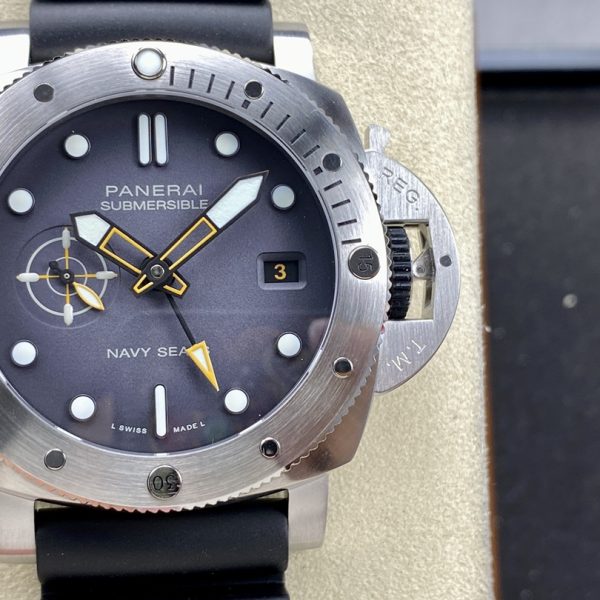 VS Factory Panerai Submersible "Navy SEALs" 44mm PAM01323 1:1 Super Clone - Custom Dandong P.900 Movement
