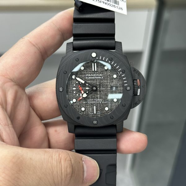 VS Factory Panerai Submersible Luna Rossa Carbotech 47mm PAM01039 1:1 Super Clone - DDP.9010/GMT Movement