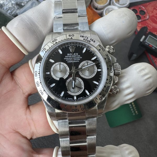 VS Factory Rolex Cosmograph Daytona "Le Mans" Black Dial (126529LN) 1:1 Super Clone - DD4131 Movement