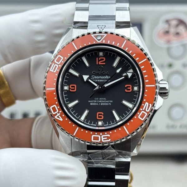 VS Factory Omega Seamaster Planet Ocean 600M 42mm Black Dial Orange Arabic Numerals Orange Ceramic Bezel (217.30.42.21.01.003) 1:1 Super Clone – DD8912 Movement