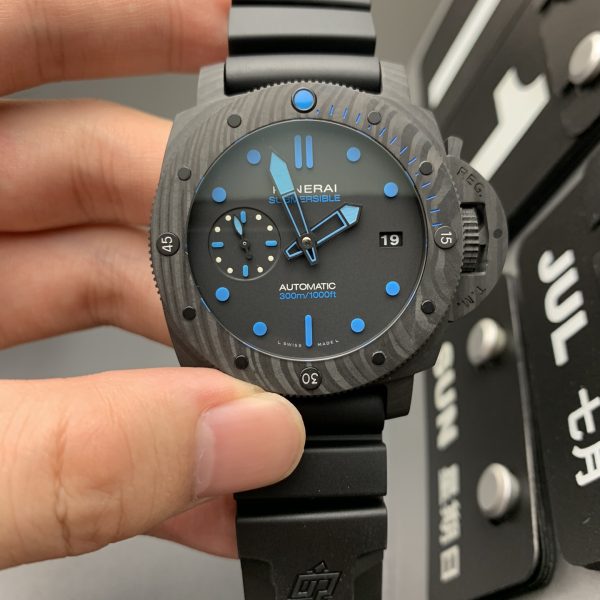 VS Factory Panerai Submersible Carbotech 42mm PAM00960 1:1 Super Clone - DDP.900 Movement