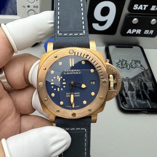 VS Factory Panerai Submersible Goldtech™ 42mm PAM00974 1:1 Super Clone - DDP.900 Movement