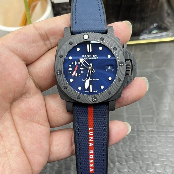 VS Factory Panerai Submersible Luna Rossa Carbotech 42mm PAM01563 1:1 Super Clone - DDP.900 Movement