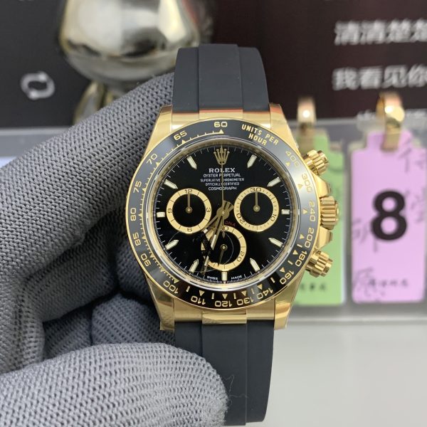 VS Factory (VSF) Rolex Daytona 116518LN 18K Yellow Gold Weighted Version 1:1 Super Clone - DD4130 Movement