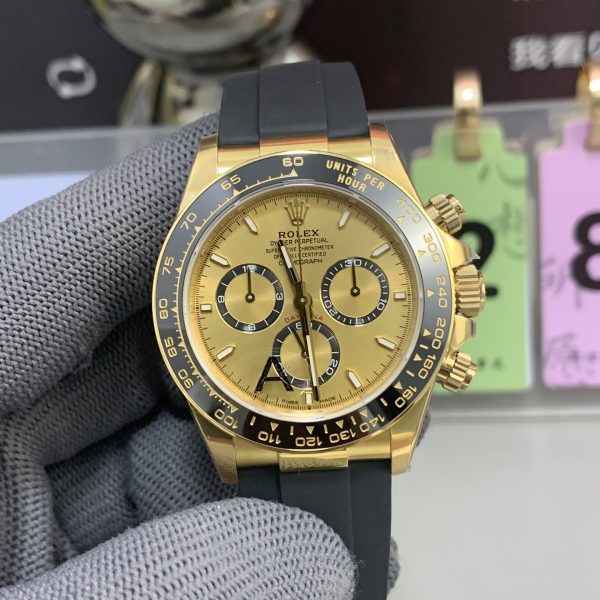 VS Factory (VSF) Rolex Daytona 116518LN "Pikachu" 18K Yellow Gold Weighted Version 1:1 Super Clone - DD4130 Movement