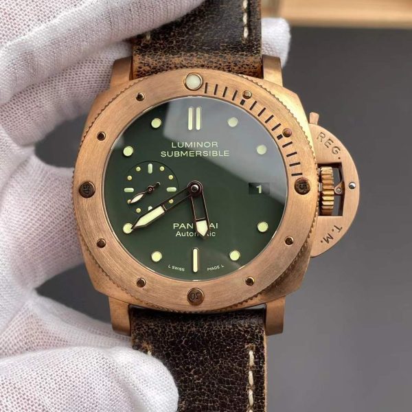 VS Factory Panerai Luminor Submersible 1950 Bronzo 47mm PAM00382 "The OG" 1:1 Super Clone - DDP.9000 Movement