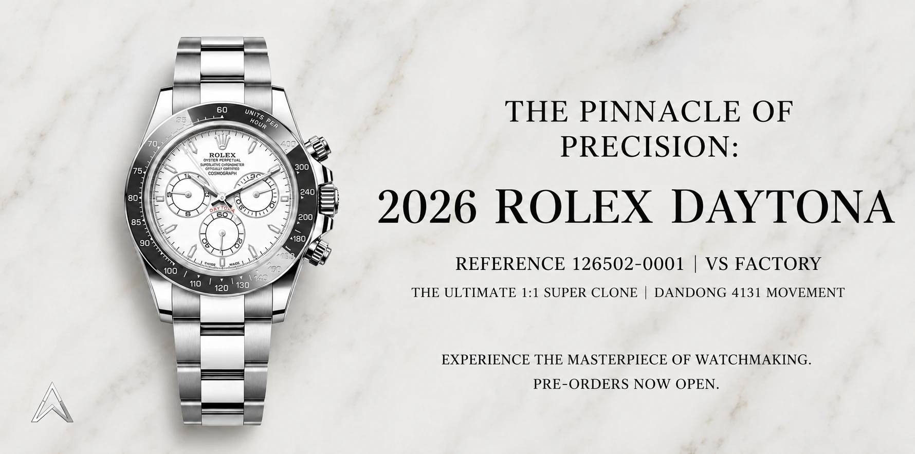 In-Depth Review: VS Factory 2026 Rolex Daytona Ref. 126502-0001