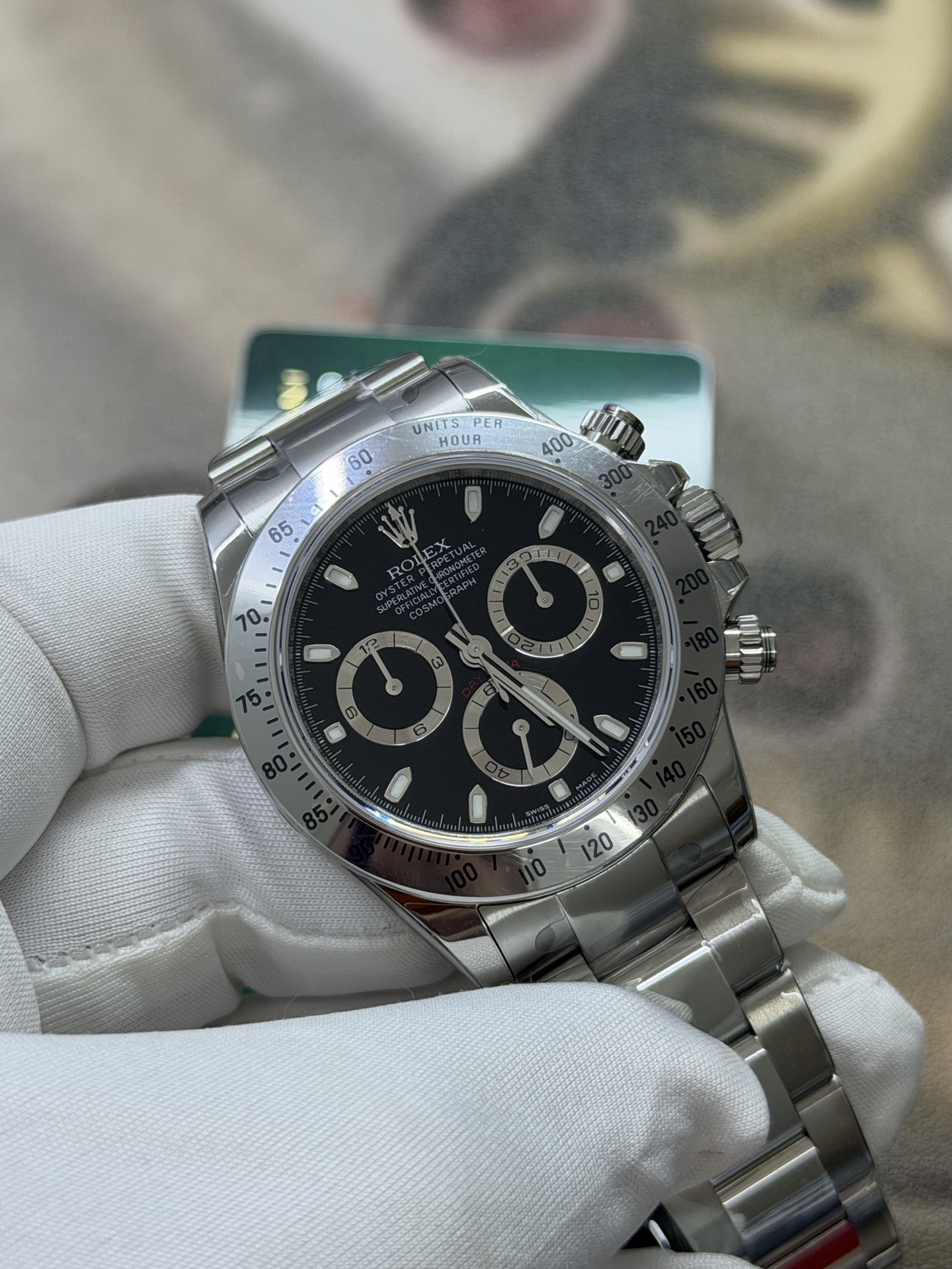 VS Factory Rolex Cosmograph Daytona 40mm Black Dial (116520) 1:1
