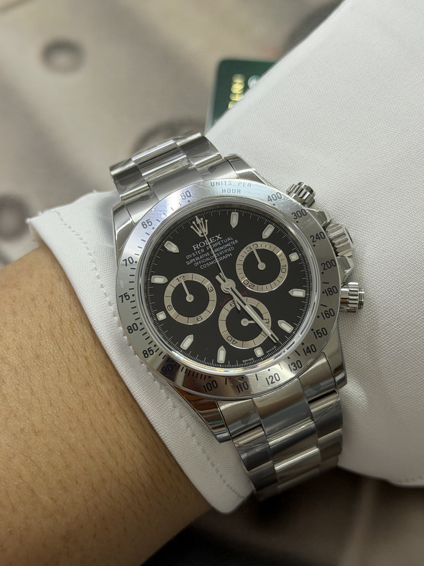 邦楽 thefutures VS Factory Rolex Cosmograph Daytona 40mm Black Dial (116520) 1:1