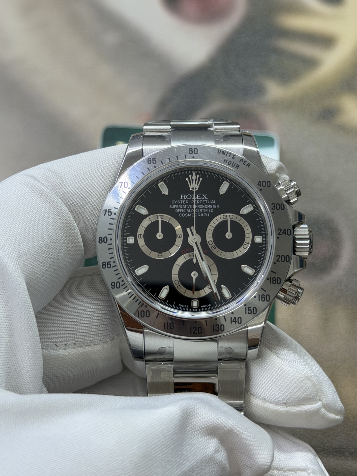 邦楽 thefutures VS Factory Rolex Cosmograph Daytona 40mm Black Dial (116520) 1:1