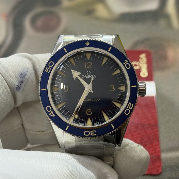 VS Factory OMEGA Seamaster 300 41mm Heritage Blue Dial (234.30.41.21.03.001) 1:1 Super Clone – DD8912 Movement